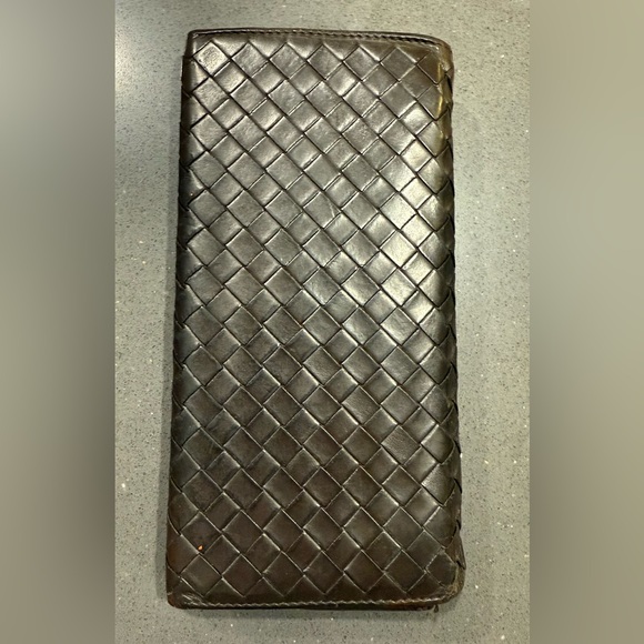 Bottega Veneta Woven Intrecciato Leather Wallet - Picture 2 of 10